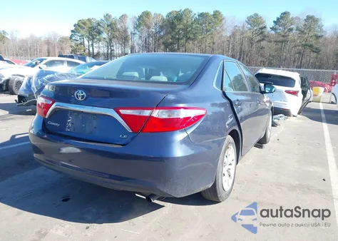 2016 Toyota Camry Le z USA, uszkodzony, nr VIN 4T4BF1FK7GR569289